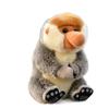 Simulated Long Nosed Monkey Doll with Monkey Hands and Magnet Plush Toy Animal