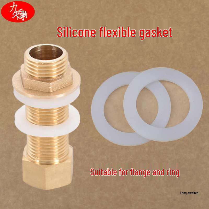 Silicone Rubber Mat and Bellow Hose Water Inlet Pipe Seal with 4-6 Pt. Lid and Filter Gasket