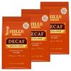 Hills Decaffeinated Coffee Mocha 100% 420g (3 X 140g Bags) [Ground Beans] [Roasted] [Caffeine-Free] [Decaf]
