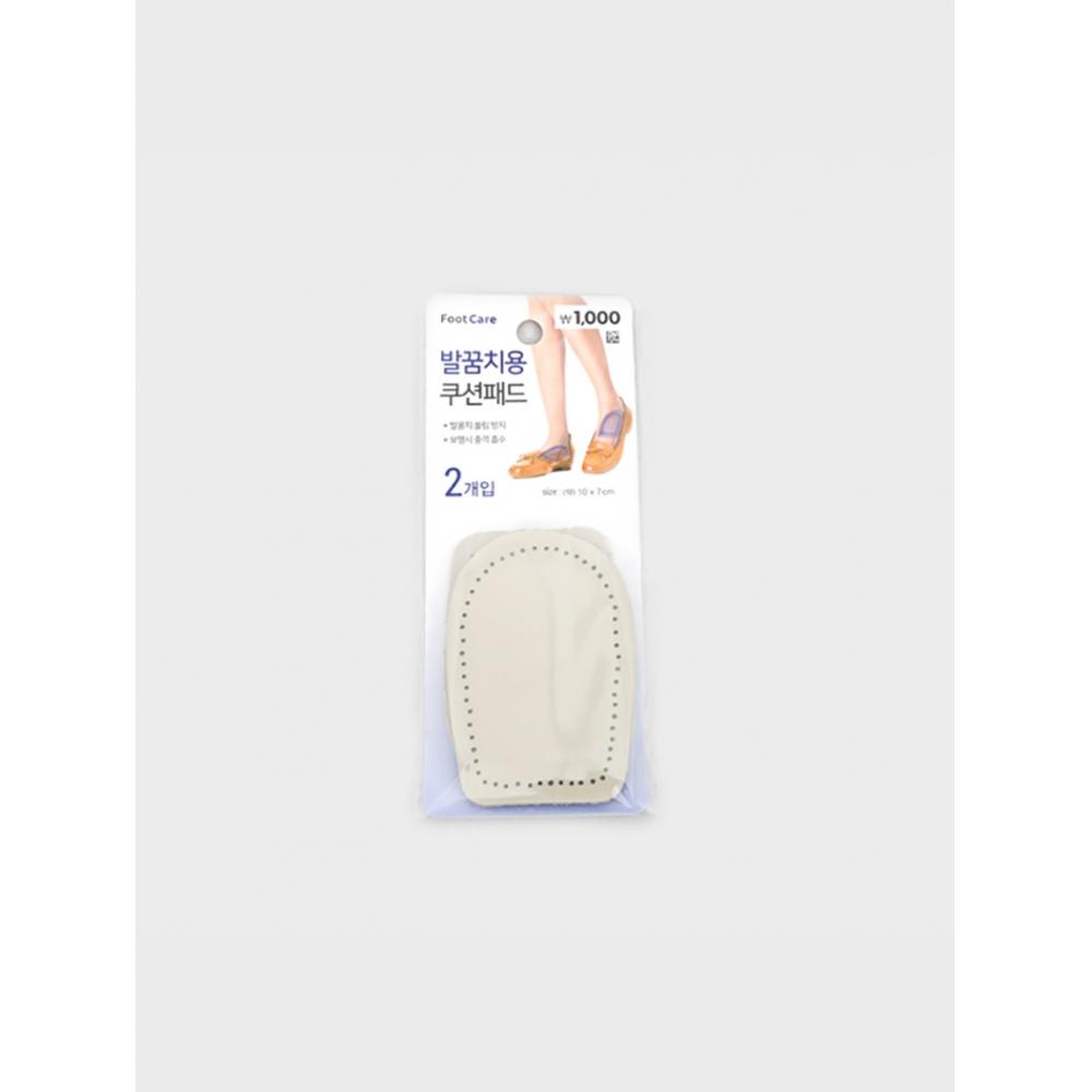 

Подпяточники из коровьей кожи Daiso, упаковка из 2 шт. Black (package blue)