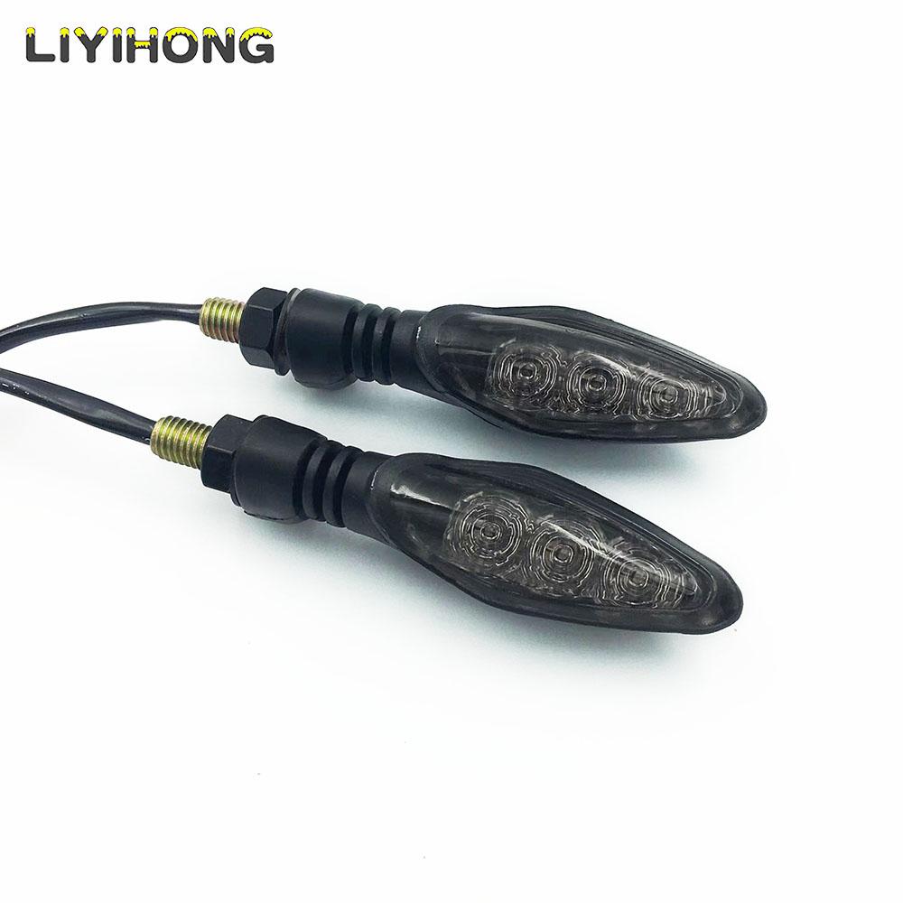 For KTM 125 200 250 690 790 DUKE 390 SMC / R Turn Signal Indicator Light Blinker LED Motorcycle Accessories Smoke 1 pair