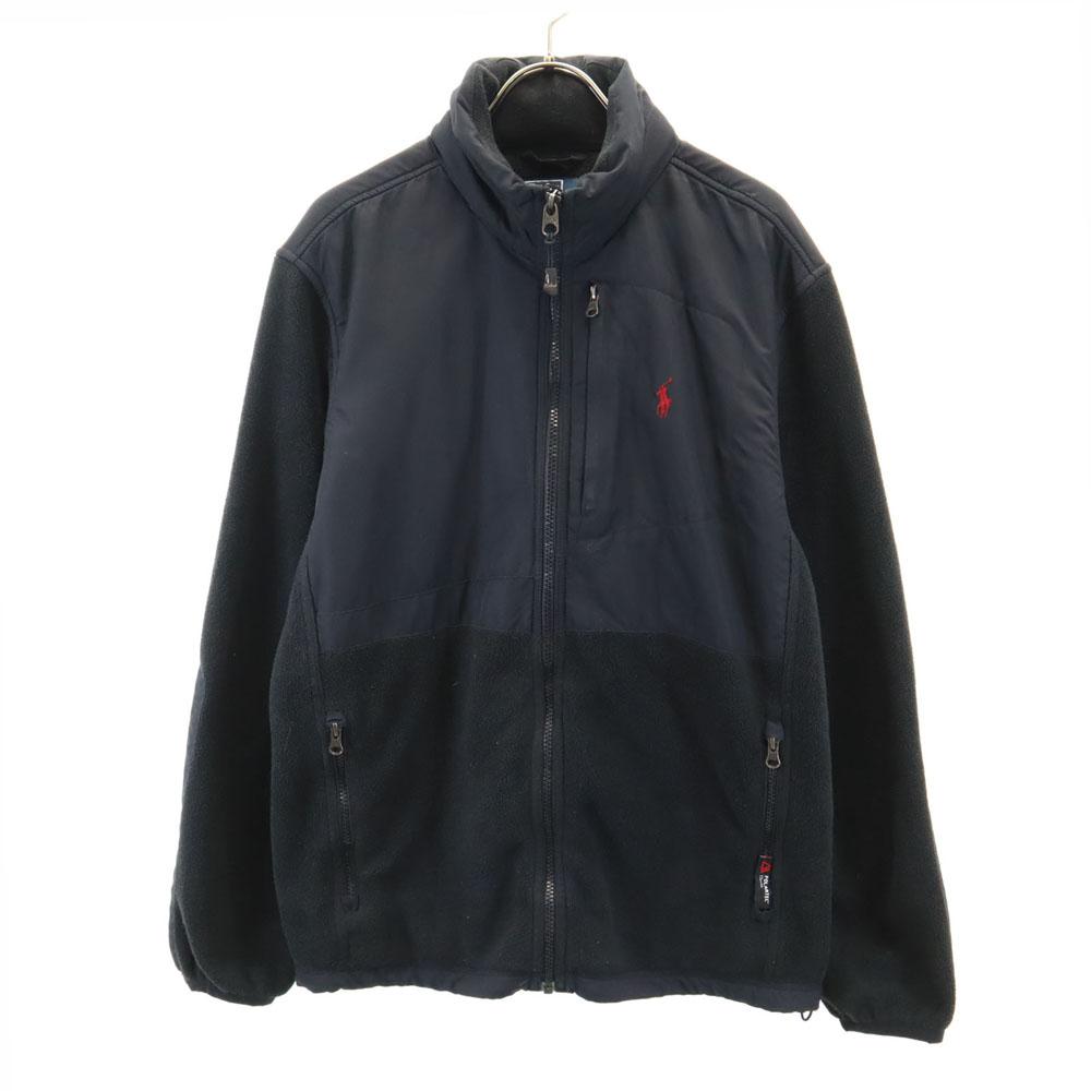 

Флисовая куртка Polo by Ralph Lauren S черная Polartec Мужская Б/У