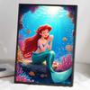 DIY Diamond Painting Mermaid Princess Cross Stitch Kit Mosaic Art Diamond Painting Full Circle Diamond Home Decoration