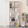 Bookshelf, Tall Bookcase, Modern Room Divider, 8 Cube Storage Unit, Freestanding Storage Shelf for Living Room, Bedroom, Home Office