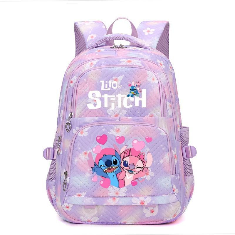 Cute Cartoon Print Large Capacity Primary And Secondary School Schoolbag Trendy Backpack Lightweight Fashion Backpack