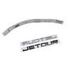 JETOUR english badge car stickers for Chery JETOUR refit labeling the cover hood head letter logo rear trunk decorative decal