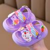 Sandali Estivi per Bambini Ragazzi Ragazze Cartoni Animati Pantofole da Bambino Piatte Estive Scarpe per Bambini Cartoni Animati Sandali a Punta Aperta