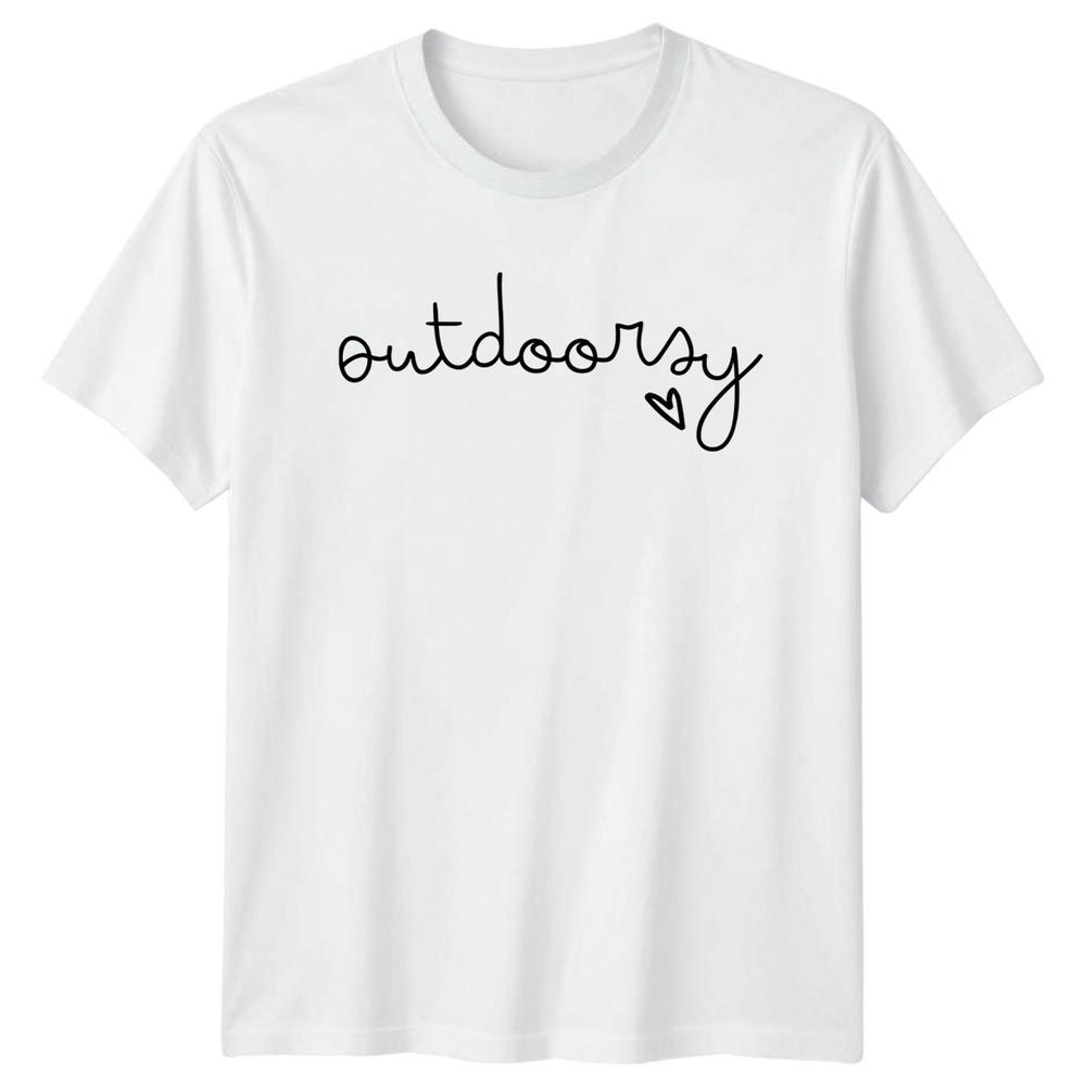Outdoorsy TShirt Nature Lover Outdoors Birthday Gift For Him And Her S