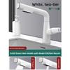 Premium Brass Pull-Out Basin Faucet Liftable  Rotatable Spout Mixer Tap With Dual Spray Options  Cold Water Control