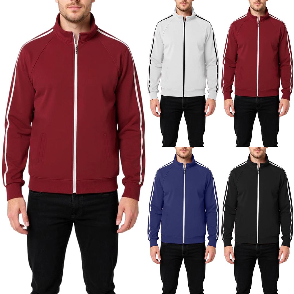 Pánský  Ležérní  Všestranný  Sportovní  Kabát se stojáčkem