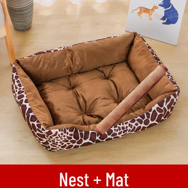 Winter Warm Pet Bed: All-Season Dog & Cat Nest Mat
