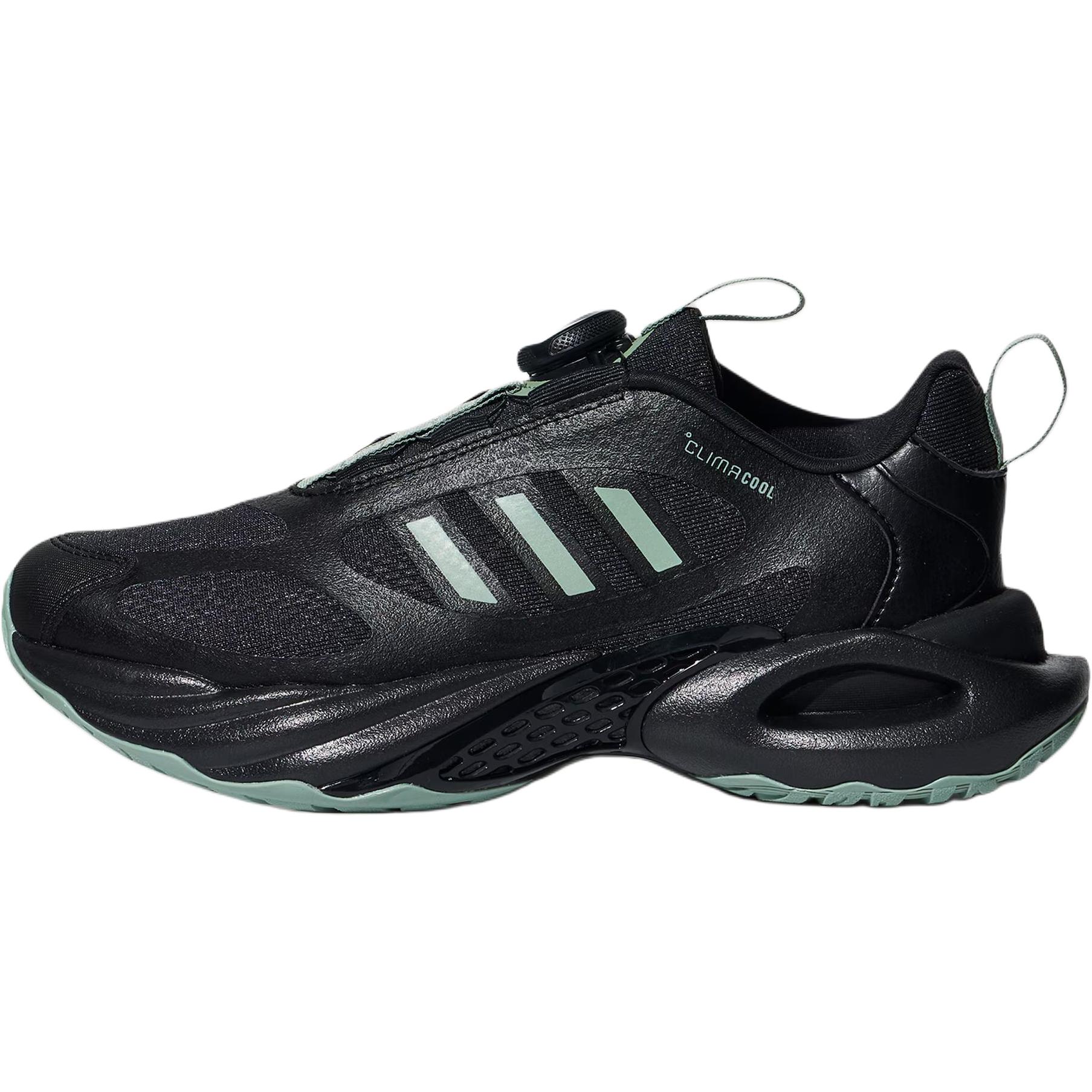 

Adidas Climacool Vento 4.0 Boa Comfortable Fit Low-Top Kids Running Shoes Unisex running shoes Black Green LA2380 39⅓