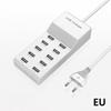 10-In-1 Usb Port Multi-Function Charger 5V Mobile Phone Power Bank Universal Fast Charging Widely Compatible For Us Eu