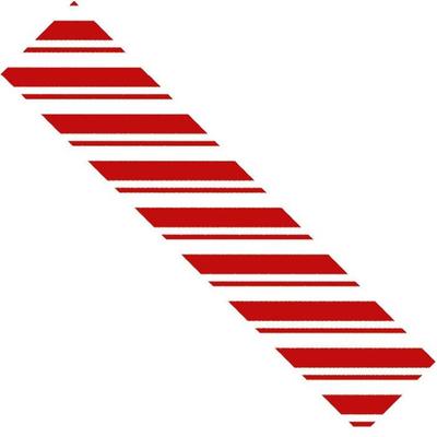 MégaCréa DIY - Decorative Adhesive Tape 1.5 Cm X 10 M Red Stripes