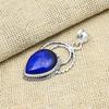Lapis Lazuli Gemstone Handmade 925 Sterling Silver Wonderful Jewelry Pendant For Mother's Day Gift