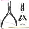 Hair Extension Plier Set Micro Ring Application Pliers Micro Beads Closer Opener Plier Hair Loop Tool Sewing Scissors