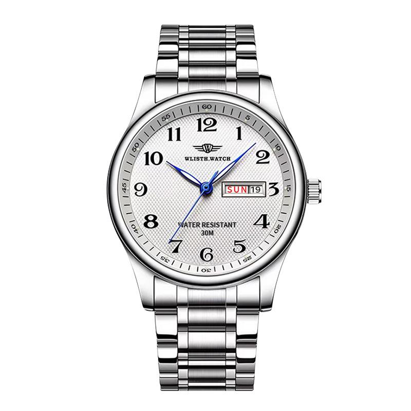 Wolis Luxury Waterproof Men s Day-Date Luminous Watch