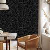 Black glitter wallpaper for living room and bedroom 50x1000