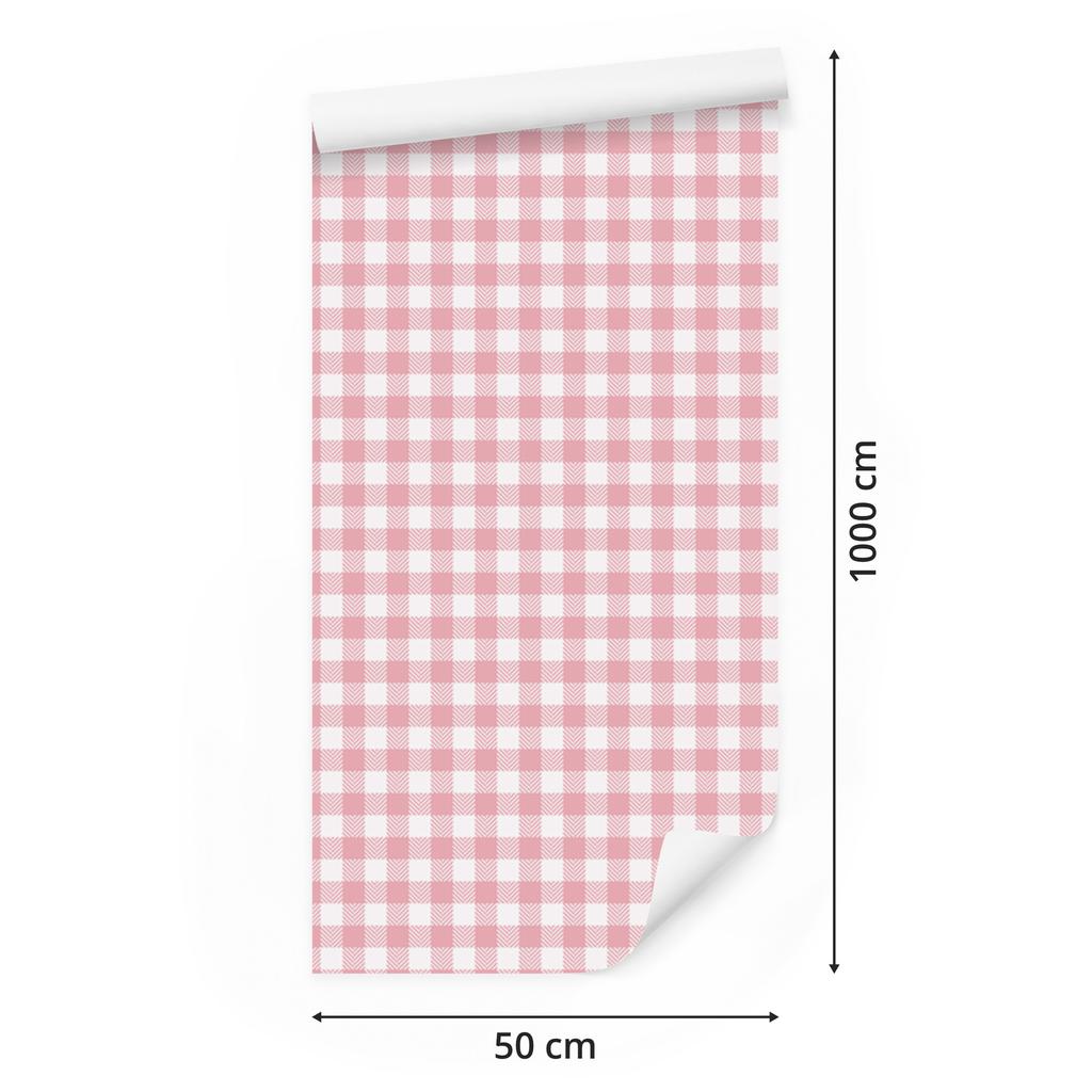 Wallpaper Fabric Pattern Coral, Soft Forms for Living Room and Bedroom 50x1000