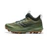 Peregrine 13 Comfortable Mesh Durable Non-Slip Shock Absorbing Low-Top Trail Running Shoes Men Sneaker Green Black S20840-30