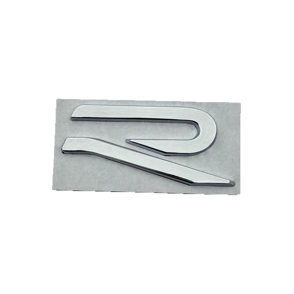 Black Warrior Golf 8 R-Line Achterembleem - GTI Engelse Letters Auto Modificatie