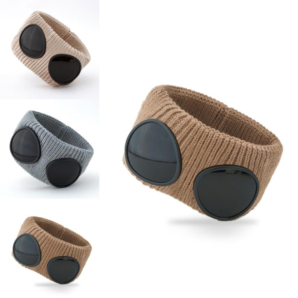 Cozy Knit Scarf Headwrap For Men Women With Glasses Stylish Warm Headgear For Travel And Casual Wear