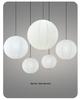 Isamu Noguchi Round Paper Lantern: Vintage Japanese Style Pendant Light for Bedroom, Hotel, Guesthouse, or Bar.
