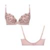 AMOSTYLE BY Triumph Charming Glamor Slimline Beautiful Flower M021 Bra, Collection, Women's, (Violet)