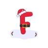 26 Letters Christmas Tree Ornament Christmas Pendant DIY Alphabet Pendant Atmosphere Decoration Christmas Tree Letters 1PC