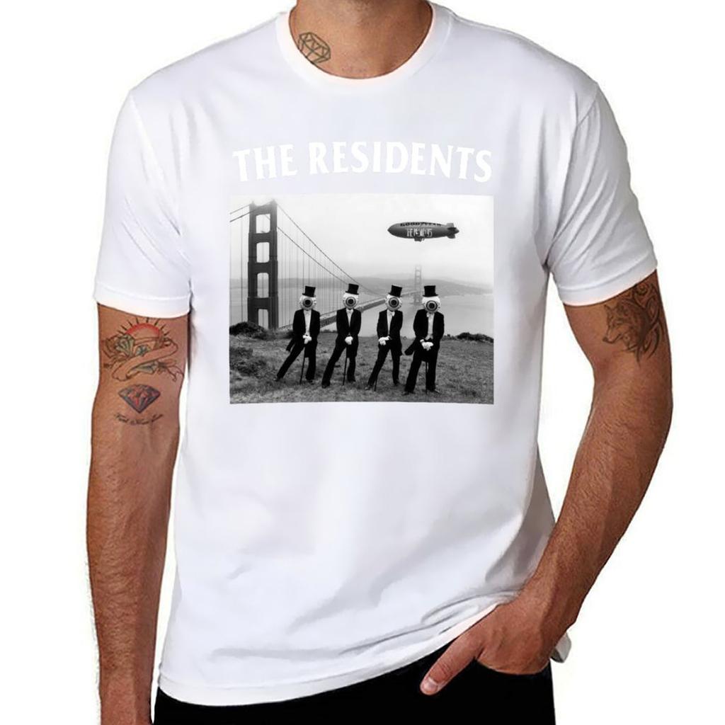 The Residents Tshirt Casual All Match Short Sleeve Tshirt