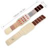 54.5 x 9.5 inches PEMF Full-Body Far-Infrared Heating Pad Magnetic Therapy Mat Chakra Gemstone Photon Waist Belt With 7 Crystals