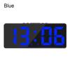 Modern LED Digital Clock with Large Display, Alarm, Temperature, Calendar & Nightlight for Bedside Decor