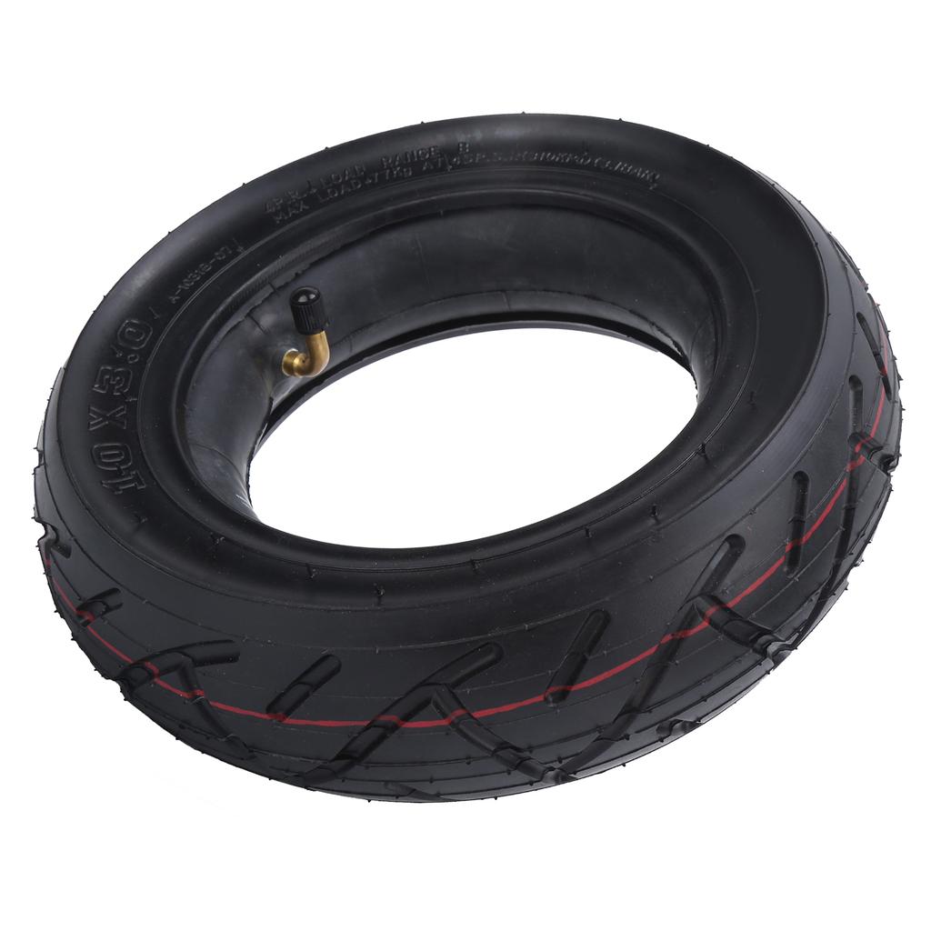 10 Zoll 10x3.0 Gummi Außen- und Innenschlauch Verdicktes Luftrad für Elektroroller Upgrade-Teile