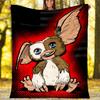 Gremlins printed throw blanket—lightweight,soft,warm;versatile blanket for all seasons—perfect as &air-conditioning throw,nap blanket