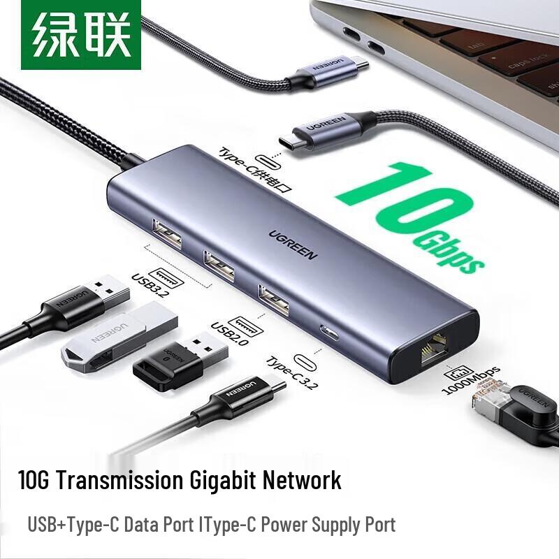 UGREEN CM512 6-in-1 USB-C Hub
