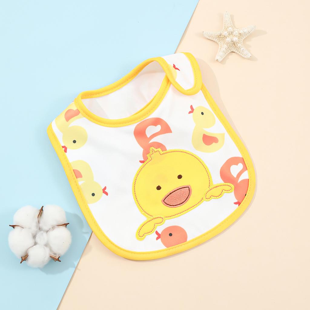 Baby Girl Boy Feeding Bibs Waterproof Apron Cartoon Towel Kids Toddler Dinner baberos Bandanas Burp Cloths