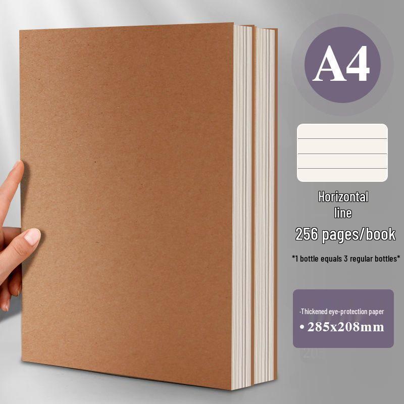 A5 Thick Blank Notebook for Postgraduate Exams