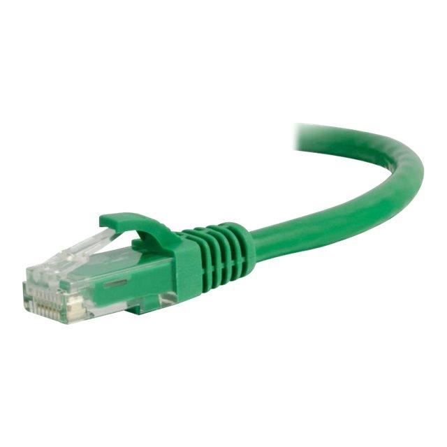 Cbl-1m mlded-btd green cat5e pvc utp pa