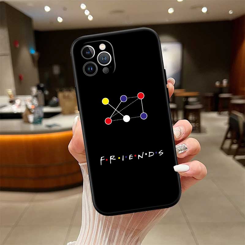 UP28 F-friends New High-End Shell Phone Case for Redmi Note 10 11 12 Pro Max 10S 10C 10T 11A 11S 12S 12C