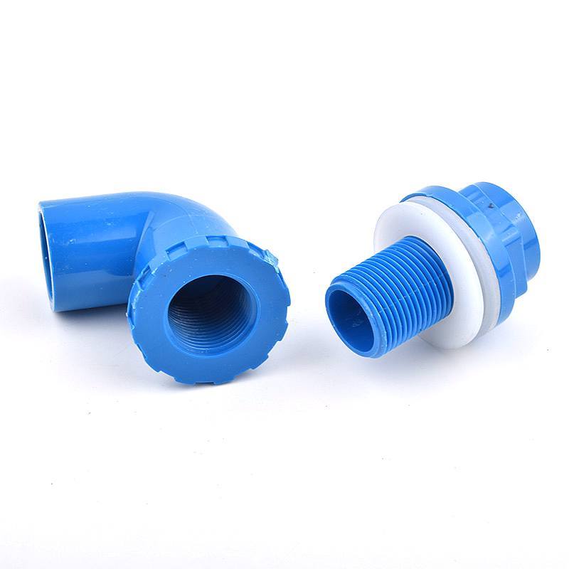 I.D20~50mm PVC 90° Bogen Ablaufverbinder Aquarium Fischbecken Überlaufverbinder Wassereinlass Auslass Zuleitung DIY Ablaufverschraubungen