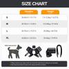 Dog Rear Leg Support Harness Hind Leg Lift Sling Adjustable Rehabilitation Walking Aid for Elderly Disabled Dogs