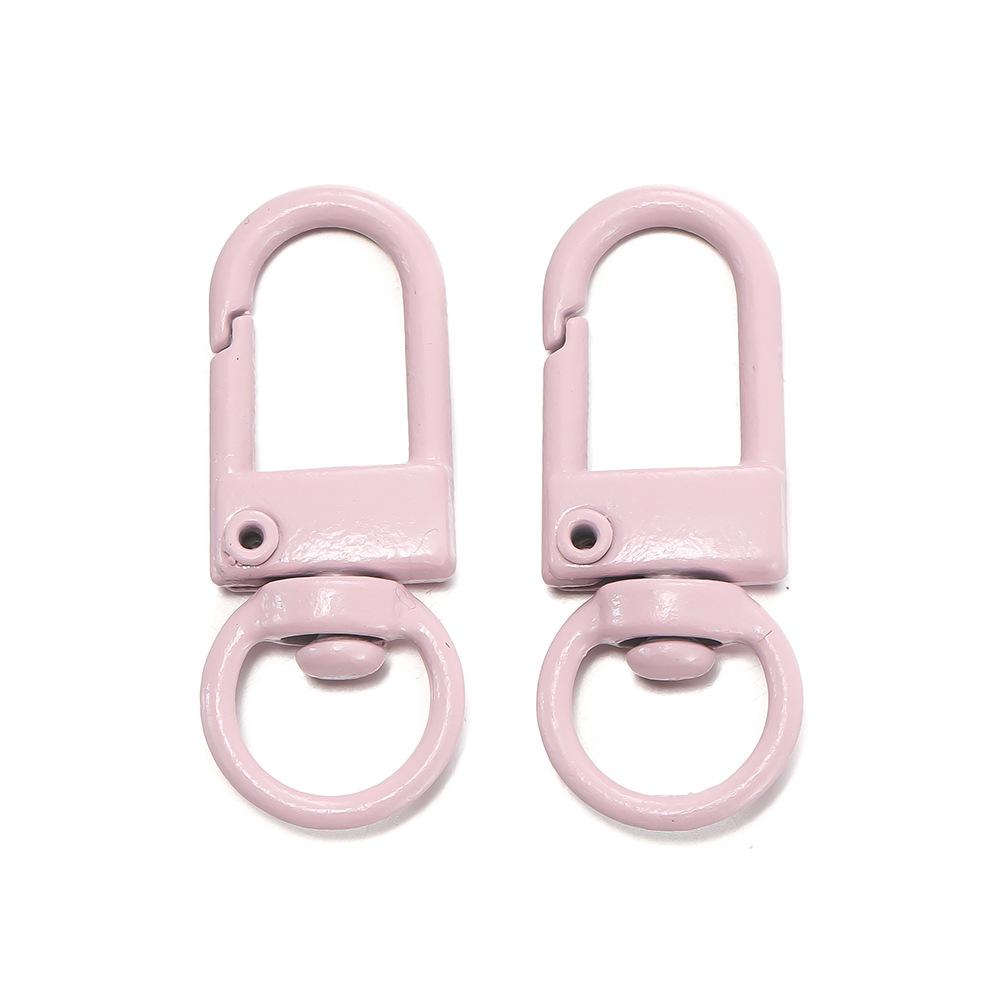 New Color Spray Paint Door Buckle Keychain: DIY Doll Pendant for Phone & Bag