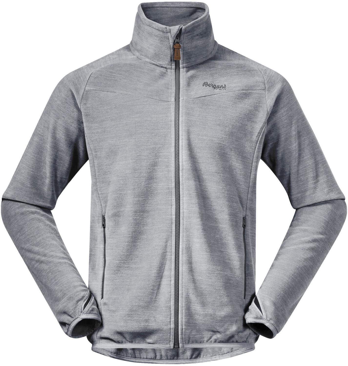 

Bergans Hareid Fleece Jacket Nohood (3029) алюминий L