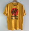 The Killers BAND Guld T-shirt Storlek S-5XL Kortärmad HE164 Unisex T-shirt