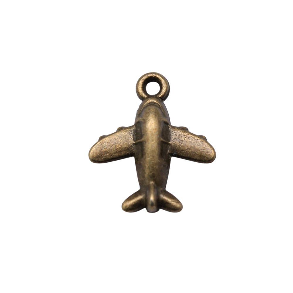 Charms Airplane Ship Pendants Minimalist Jewelry Components QC001