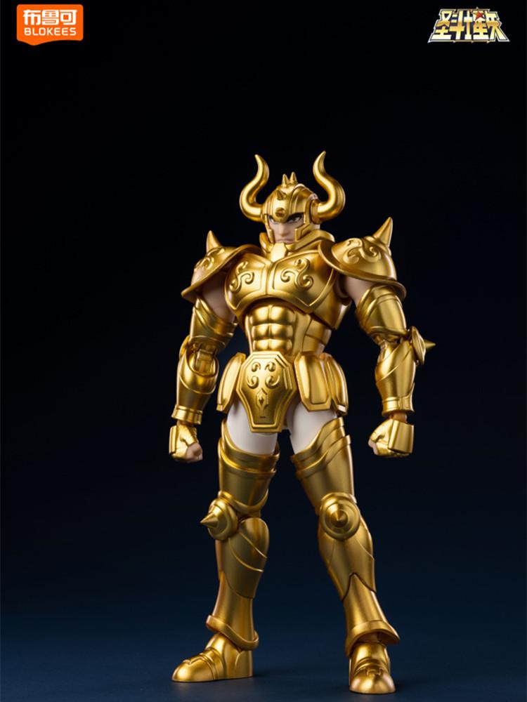 Original Anime Saint Seiya Building Block Toy Saint Seiya Taurus Aldebaran Aiolos Aiolia Mu Action Figure Splicing Toy Collect