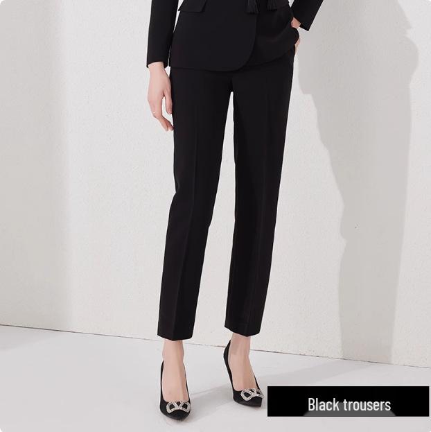 

Новый женский костюм в китайском стиле: Мода Весна-Осень, Элегантная Формальная Одежда L