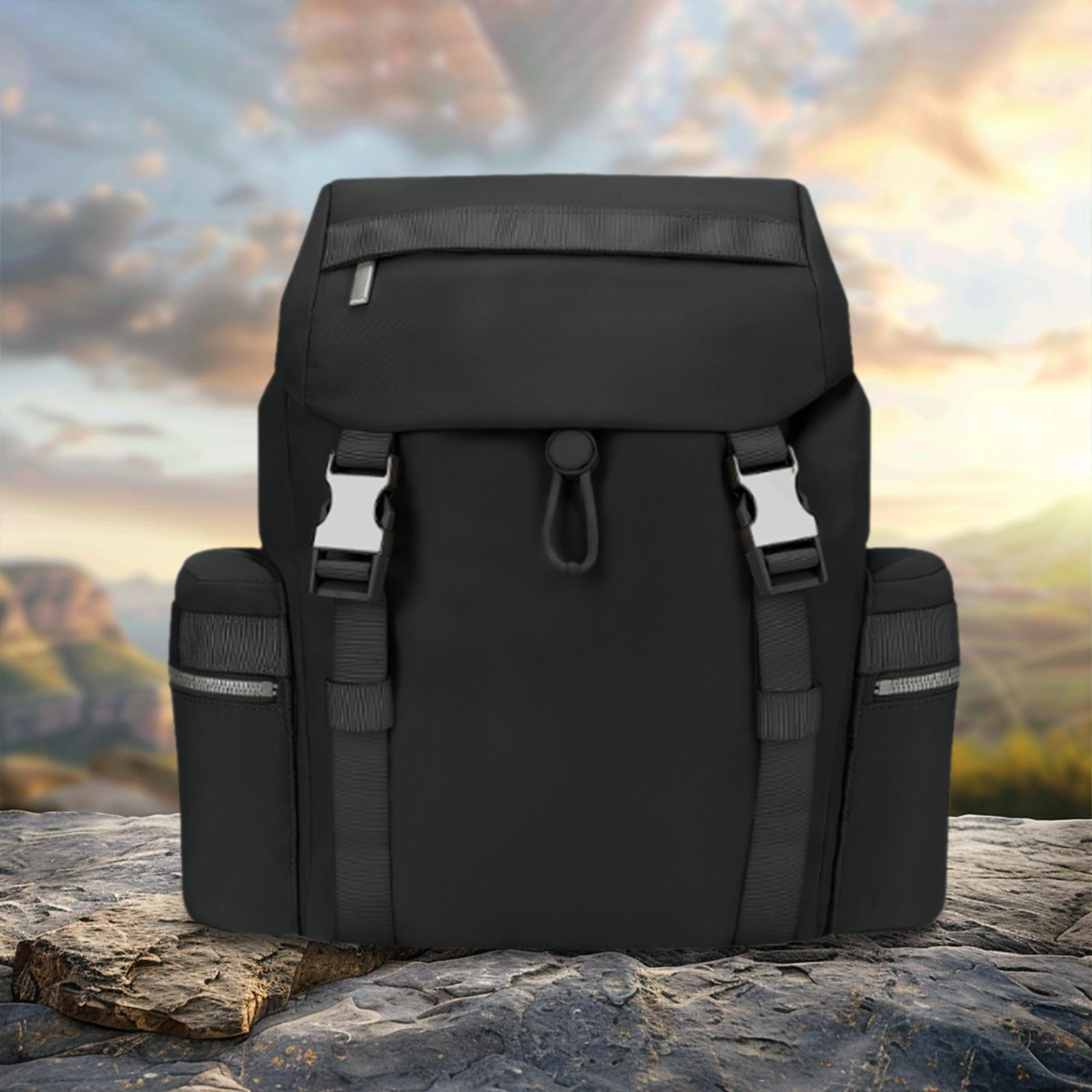 

Дорожный рюкзак, повседневный рюкзак, спортивная сумка, большая вместимость, рюкзак Weekender для пешего туризма Black