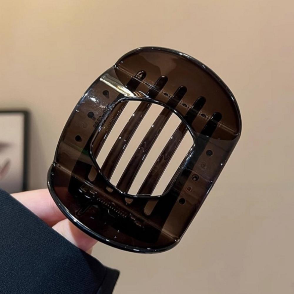 Bernsteinfarbenes Haarnadel-Set mit Leopardenmuster für Frauen, großes Haar-Accessoire, ästhetische geometrische Haarnadeln für Dutts