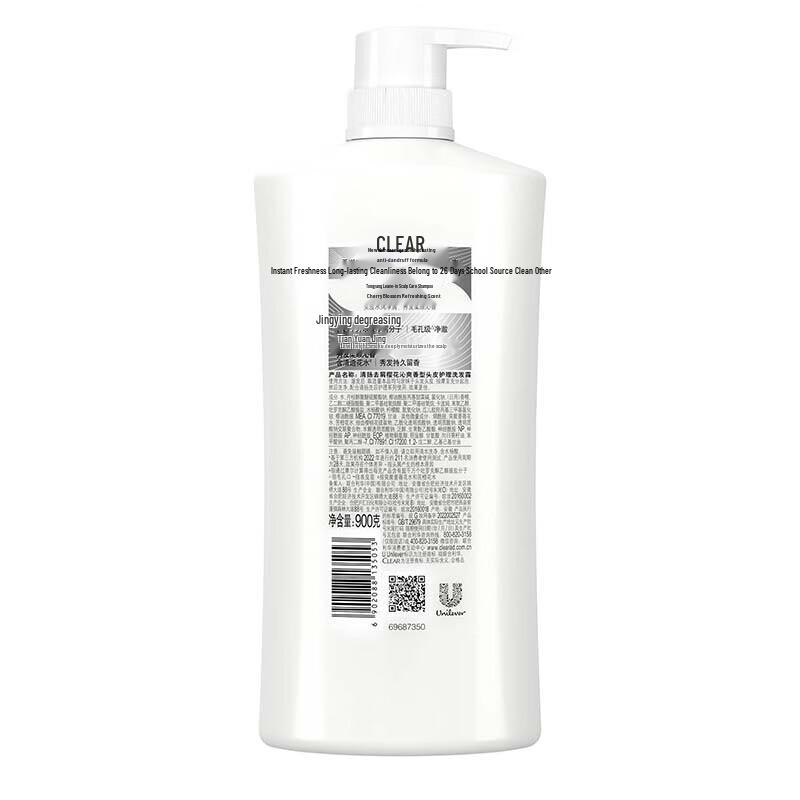 Clear Scalp & Hair Anti-Dandruff Cherry Blossom Refreshing Shampoo